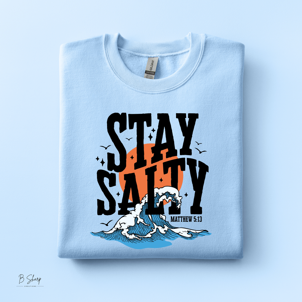 Stay Salty Shirt | Matthew 5:13 Christian Tee