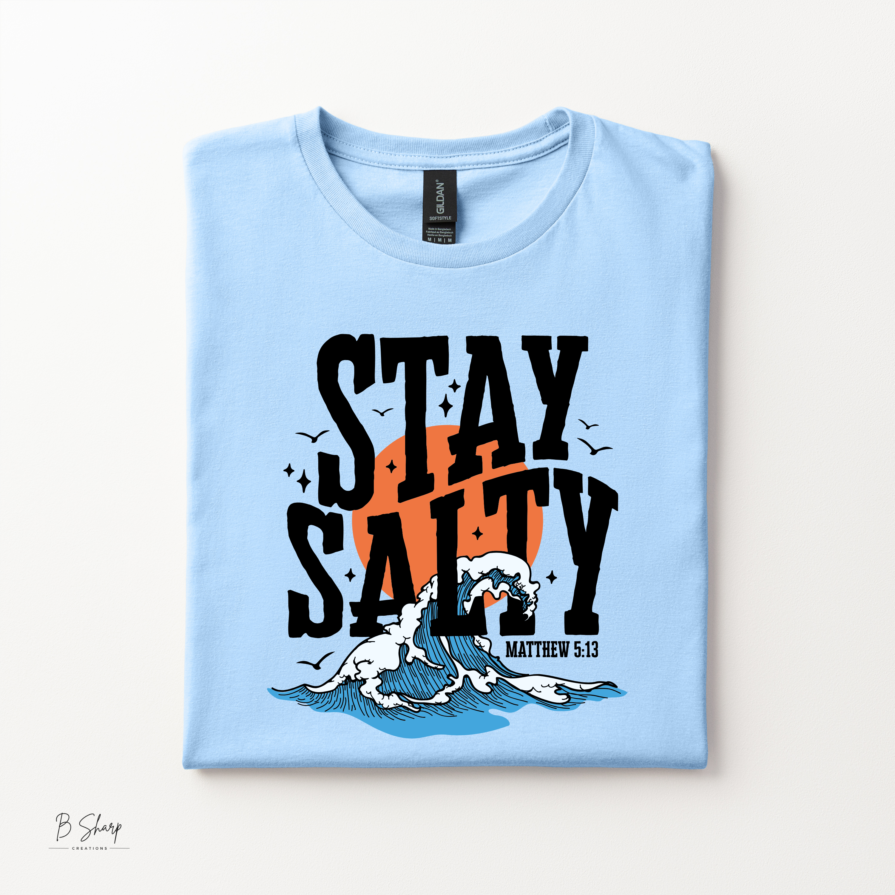 Stay Salty Shirt | Matthew 5:13 Christian Tee