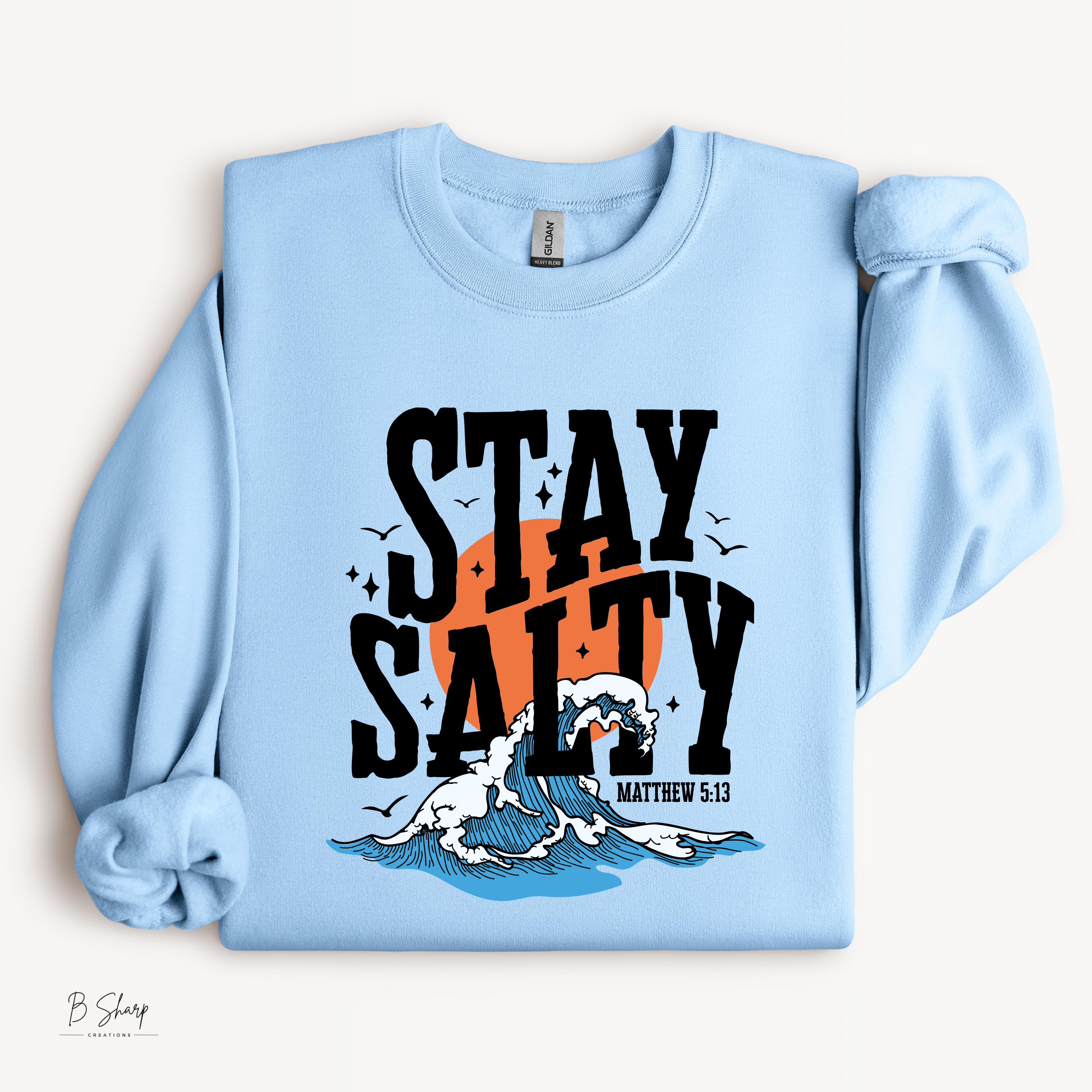 Stay Salty Shirt | Matthew 5:13 Christian Tee