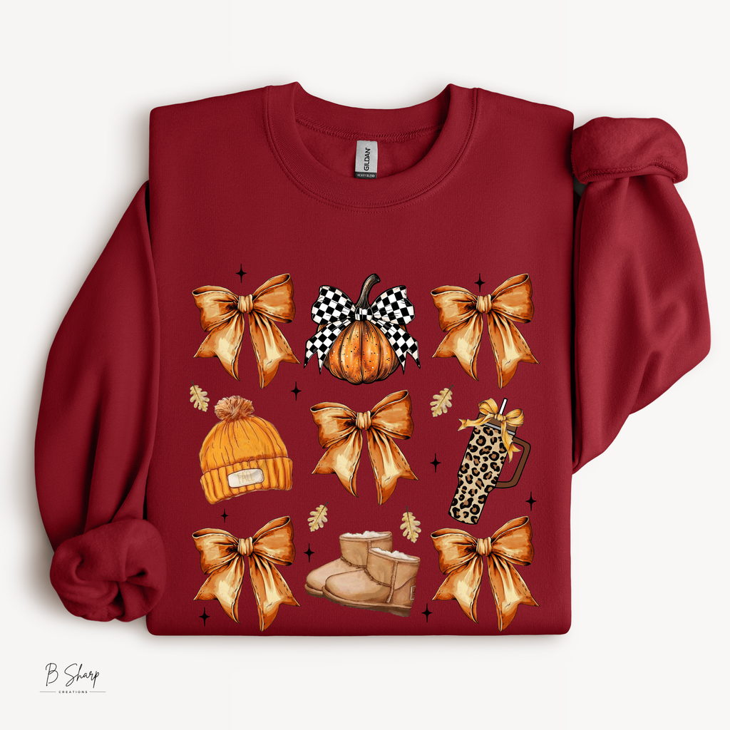 Fall Coquette Graphic Shirt