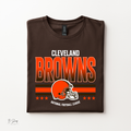 Brown & Orange Game Day Shirt | Football Graphic Tee