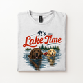 It’s Lake Time Shirt | Dog Lover Lake Graphic Tee or Sweatshirt