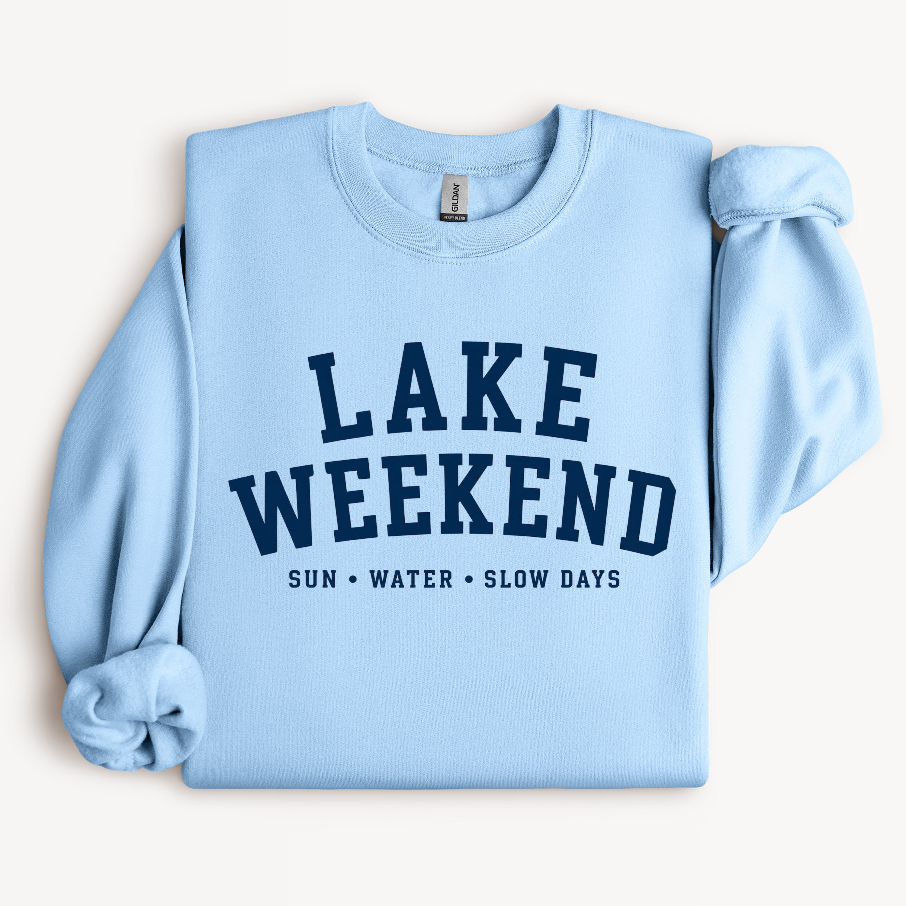 Lake Weekend Shirt | Sun Water Slow Days Graphic Tee or Sweatshirt