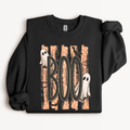 Boo Ghost Shirt | Retro Halloween Graphic Tee or Sweatshirt