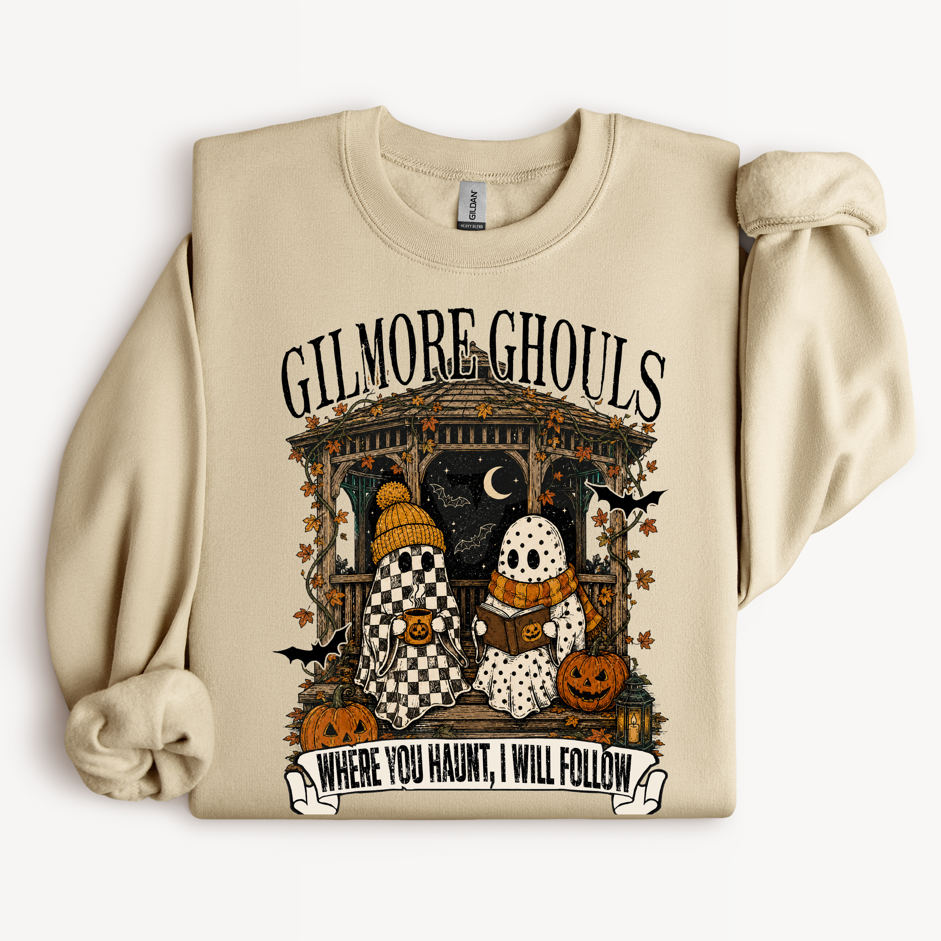 Gilmore Ghouls Shirt | Cozy Halloween Ghost Graphic Tee or Sweatshirt