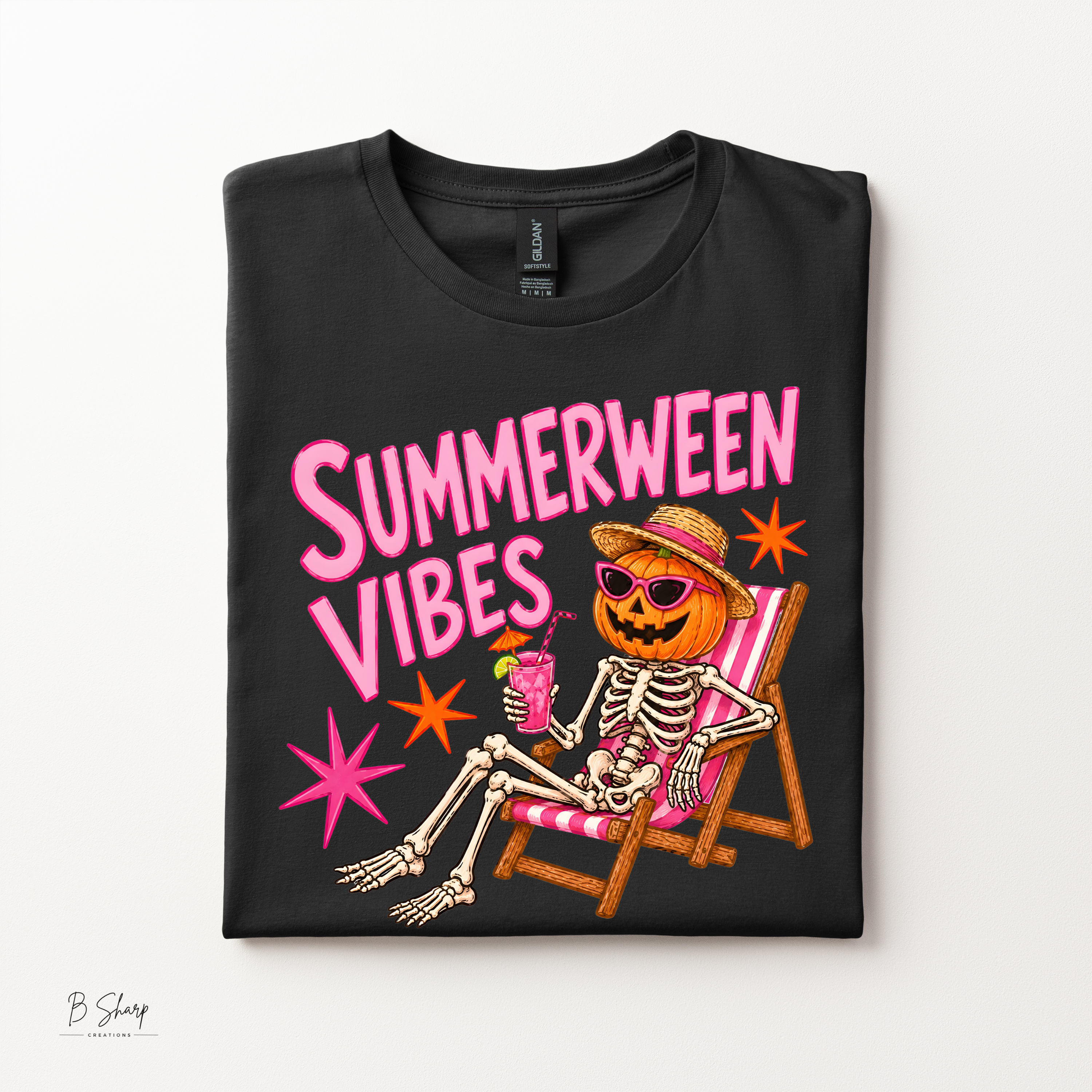 Summerween Halloween Summer Graphic Tee