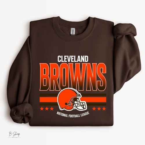 Brown & Orange Game Day Shirt | Football Graphic Tee