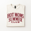 Hot Moms Summer Club Shirt | Funny Retro Mom Graphic Tee